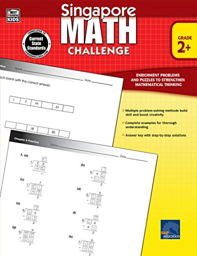 Singapore Math Challenge, Grades 2 - 5 [Paperback]