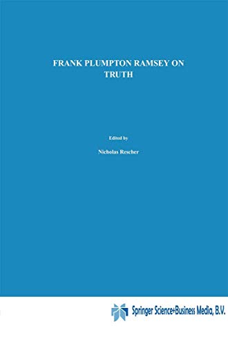 On Truth: Original Manuscript Materials (19271929) from the Ramsey Collection a [Paperback]