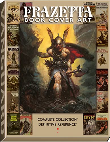 Frazetta Book Cover Art: The Definitive Reference [Hardcover]