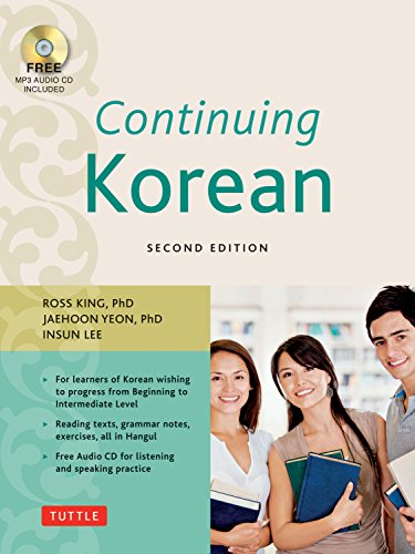 Continuing Korean: Second Edition (Includes Audio CD) [Paperback]