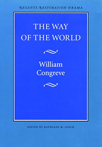 The Way Of The World (regents Restoration Drama) [Paperback]