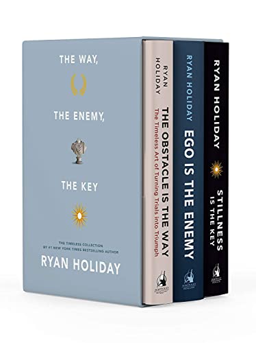 The Way, the Enemy, and the Key: A Boxed Set of The Obstacle is the Way, Ego is  [Hardcover]