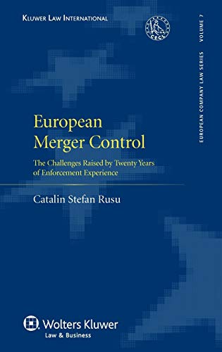 European Merger Control. The Challenges Raised By Tenty Years Of Enforcement Ex [Hardcover]