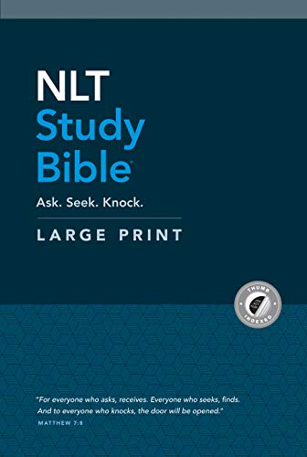 NLT Study Bible Large Print (Red Letter, Hard