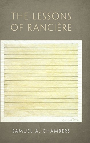 The Lessons of Rancire [Hardcover]