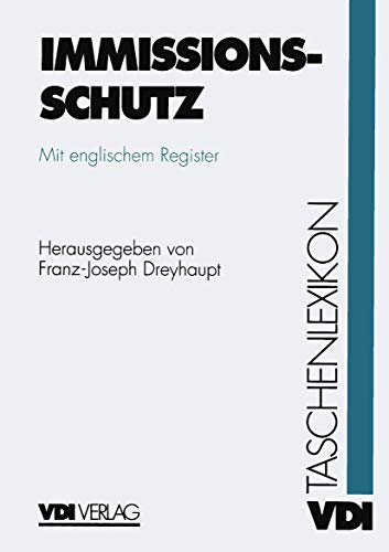 VDI-Taschenlexikon Immissionsschutz [Paperback]