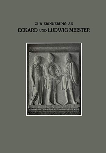 Zur Erinnerung an unsere Brder Eckard und Ludwig [Paperback]