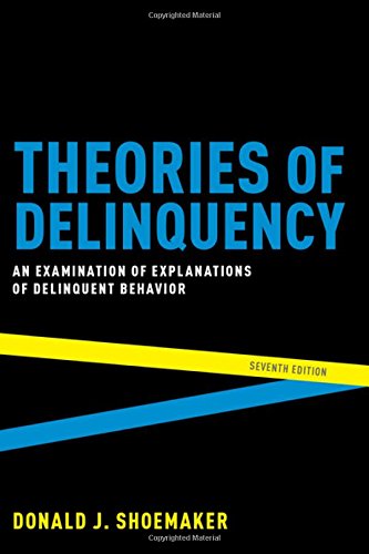 Theories of Delinquency: An Examination of Ex