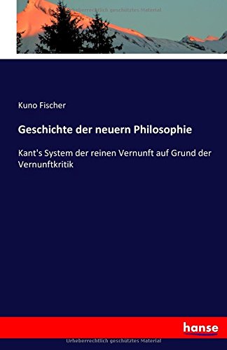 Geschichte Der Neuern Philosophie (german Edition) [Paperback]