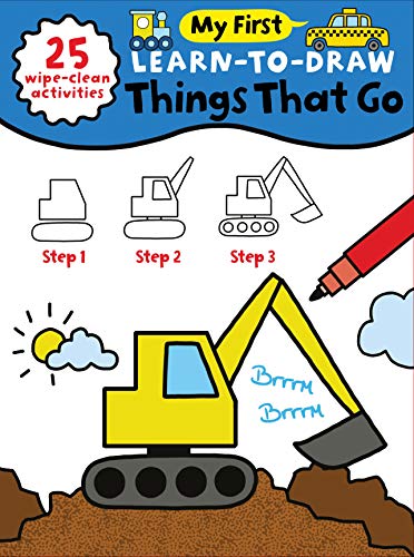 My First Learn-To-Draw: Things That Go [Paperback]