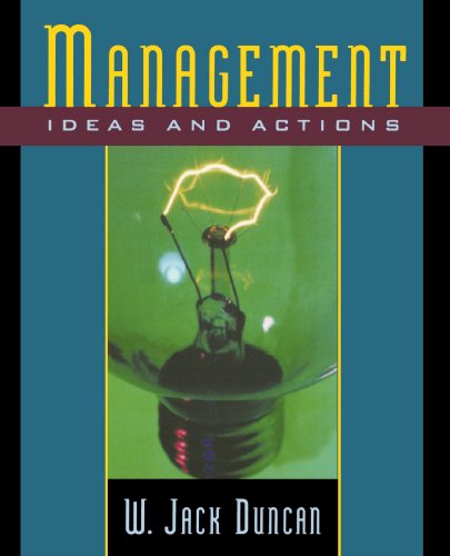 Management Ideas and Actions [Paperback]