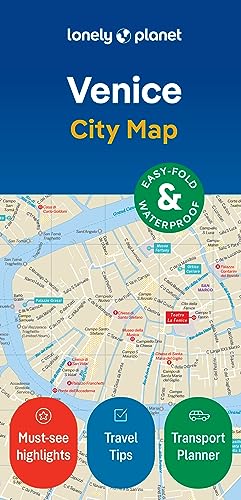 Lonely Planet Venice City Map [Sheet map, folded]