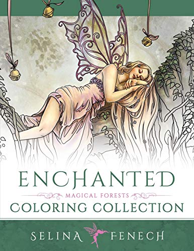 Enchanted - Magical Forests Coloring Collection (fantasy Art Coloring By Selina) [Paperback]