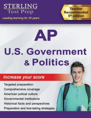 Sterling Test Prep AP U. S. Government and Politics  Complete Content Revie fo [Paperback]