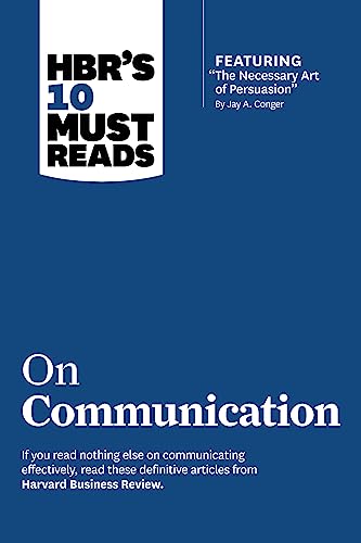 HBR's 10 Must Reads on Communication (with fe