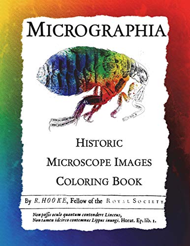 Micrographia Historic Microscope Images Coloring Book (historic Images) (volume [Paperback]