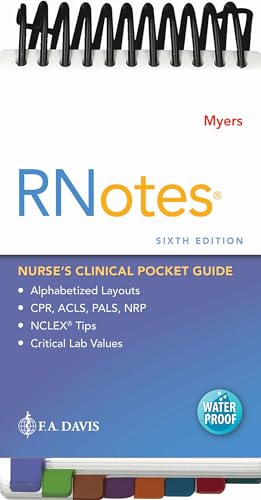 RNotes&#174;: Nurse's Clinical Pocket Guide [Spiral bound]