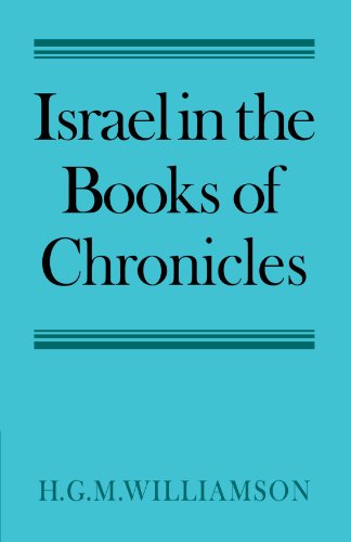 Israel in the Books of Chronicles [Paperback]