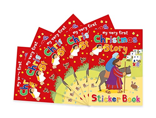 Christmas Story Sticker Book: Pack of 5 [Multiple copy pack]