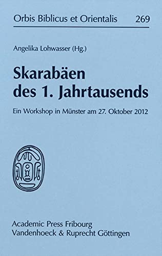 Skarabaen des 1. Jahrtausends: Ein Workshop in Munster am 27. Oktober 2012 [Hardcover]