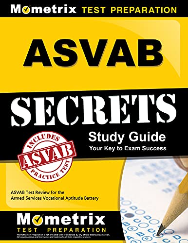 Asvab Secrets Study Guide: Asvab Test Review