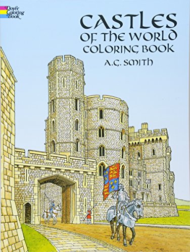 Castles of the World Coloring Book [Paperback]