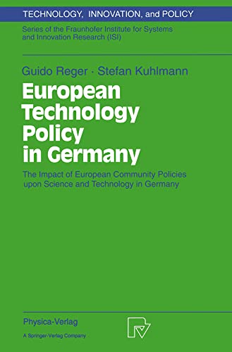 European Technology Policy in Germany: The Impact of European Community Policies [Paperback]