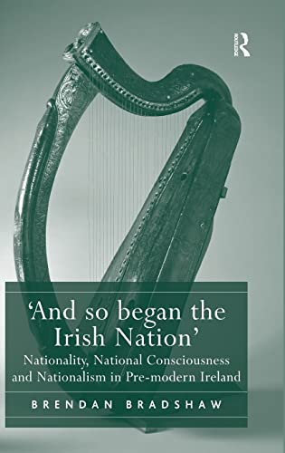 'And so began the Irish Nation' Nationality, National Consciousness and Nationa [Hardcover]