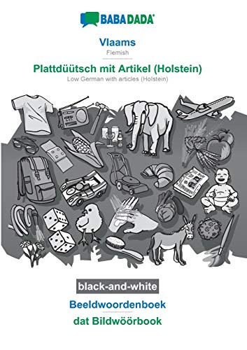 Babadada Black-And-White, Vlaams - Plattduutsch Mit Artikel (Holstein), Beeldoo