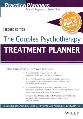 The Couples Psychotherapy Treatment Planner, with DSM-5 Updates [Paperback]