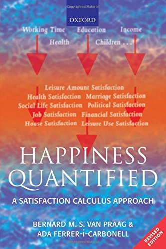 Happiness Quantified A Satisfaction Calculus Approach [Hardcover]