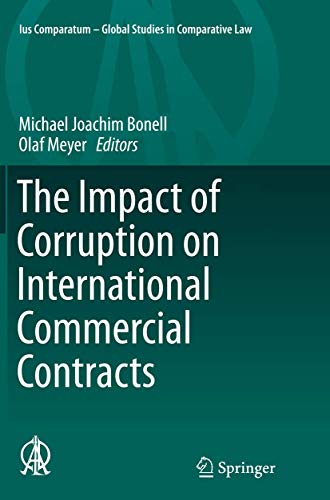 The Impact of Corruption on International Commercial Contracts [Paperback]