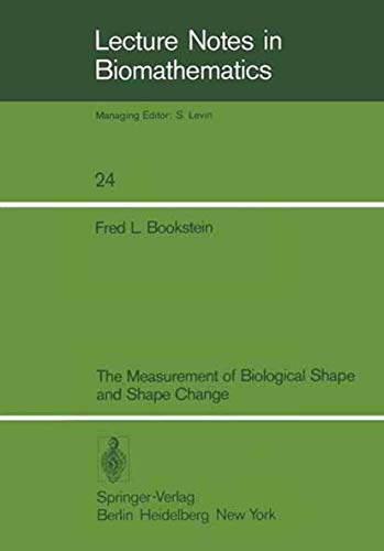 The Measurement of Biological Shape and Shape Change [Paperback]