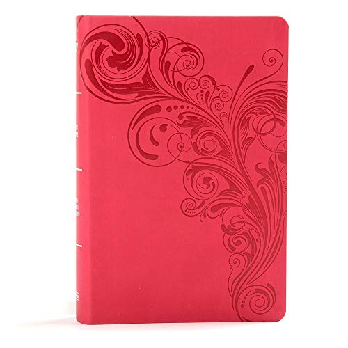 KJV Large Print Personal Size Reference Bible, Pink Leathertouch [Unknown]