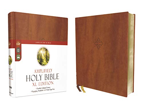 Amplified Holy Bible, XL Edition, Leathersoft, Brown [Leather / fine bindi]