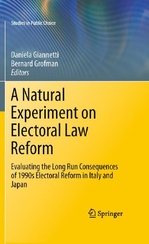 A Natural Experiment on Electoral Law Reform: Evaluating the Long Run Consequenc [Paperback]