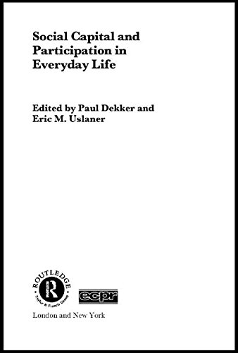 Social Capital and Participation in Everyday Life [Paperback]