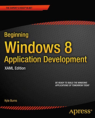 Beginning Windows 8 Application Development - XAML Edition [Paperback]