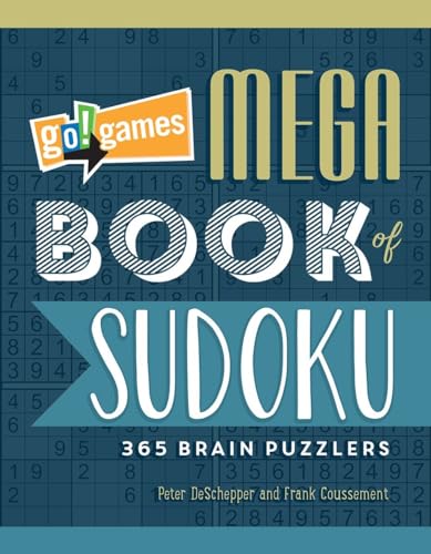 Go!Games Mega Book of Sudoku: 365 Brain Puzzlers [Paperback]