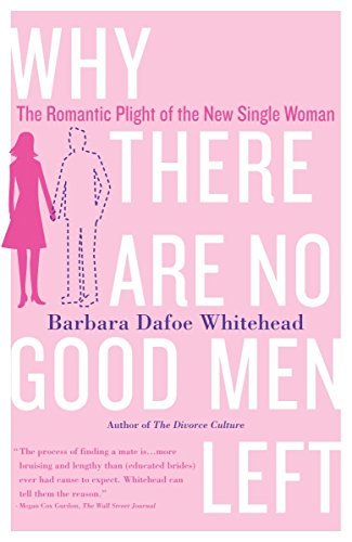 Why There Are No Good Men Left The Romantic Plight of the Ne Single Woman [Paperback]