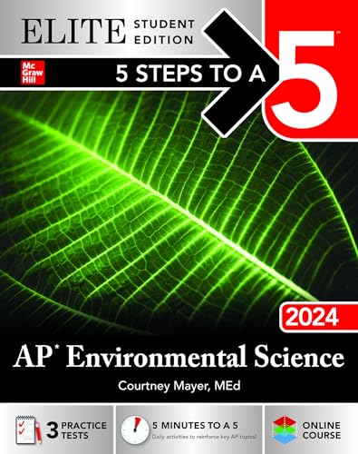 5 Steps to a 5: AP Environmental Science 2024 Elite Student Edition [Paperback]