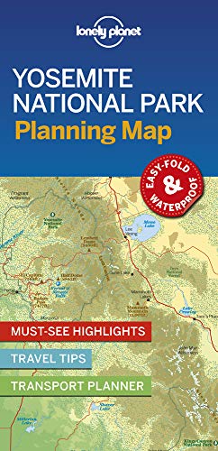 Lonely Planet Yosemite National Park Planning Map [Sheet map, folded]