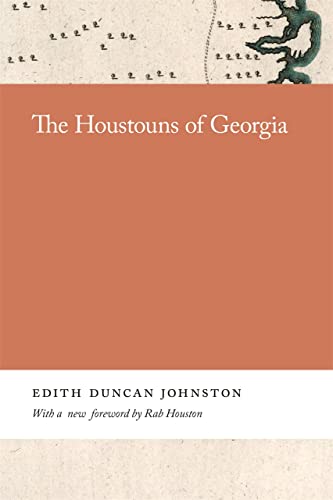 The Houstouns of Georgia [Paperback]