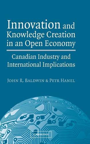 Innovation and Knoledge Creation in an Open Economy Canadian Industry and Inte [Hardcover]