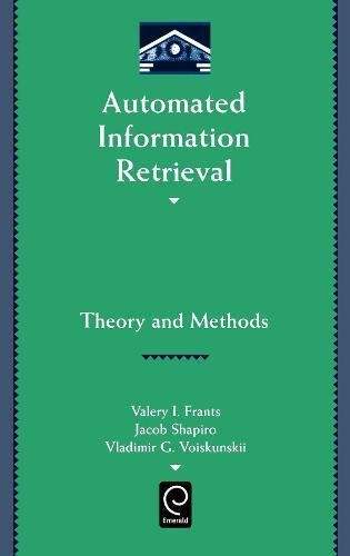 Automated Information Retrieval  Theory and Methods [Hardcover]