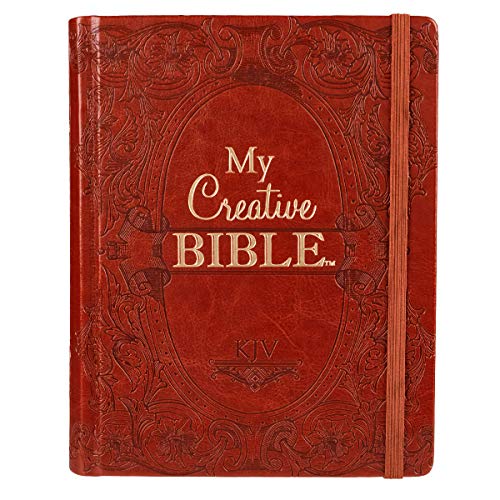 My Creative Bible Kjv: Tan Hardcover Bible For Creative Journaling [Imitation Leather]