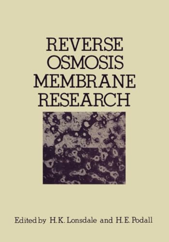 Reverse Osmosis Membrane Research: Based on the symposium on Polymers for Desal [Paperback]