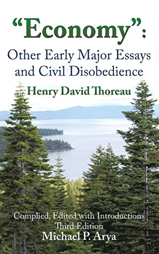 economy  Other Early Major Essays And Civil Disobedience [Hardcover]