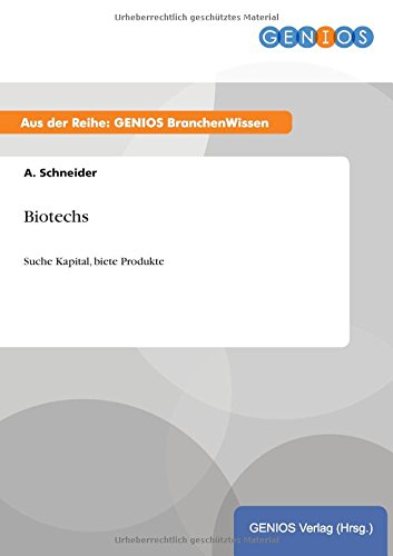 Biotechs (german Edition) [Paperback]