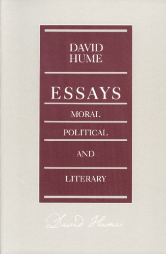 Essays: Moral, Political, And Literary [Paperback]